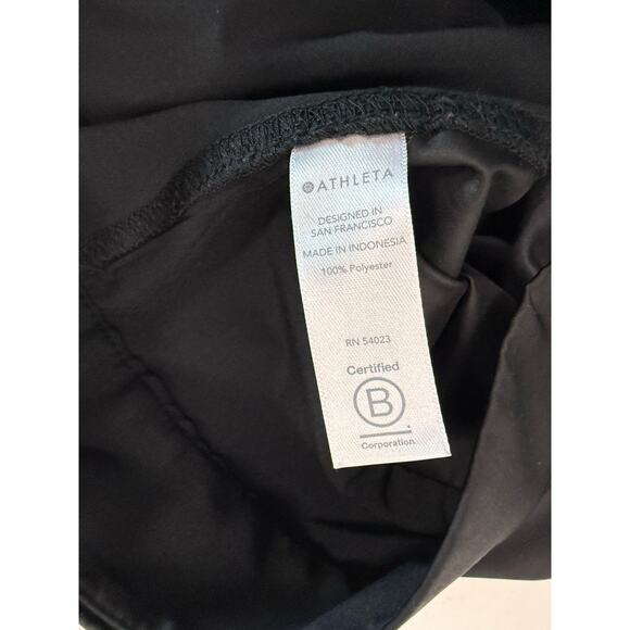 Athleta Radiant Jogger Black Shiny Pants Size 4 Tapered Pant Professional (27") - Picture 12 of 12